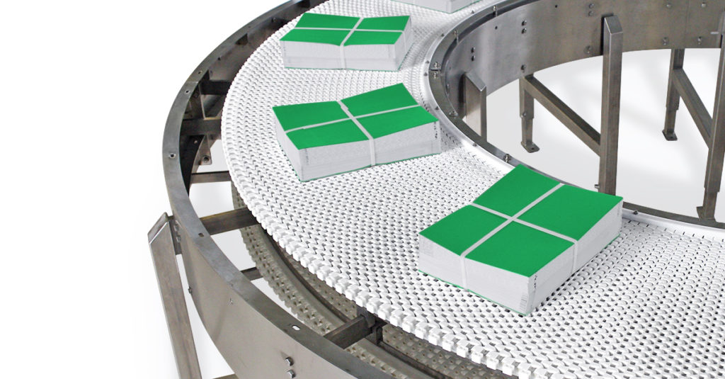 Kraftfördelning i modulband för kurvor